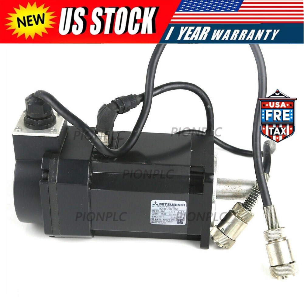 MITSUBUSHI HC-MF73K-D53 AC SERVO MOTOR HCMF73KD5 New In Box Expedited Shipping