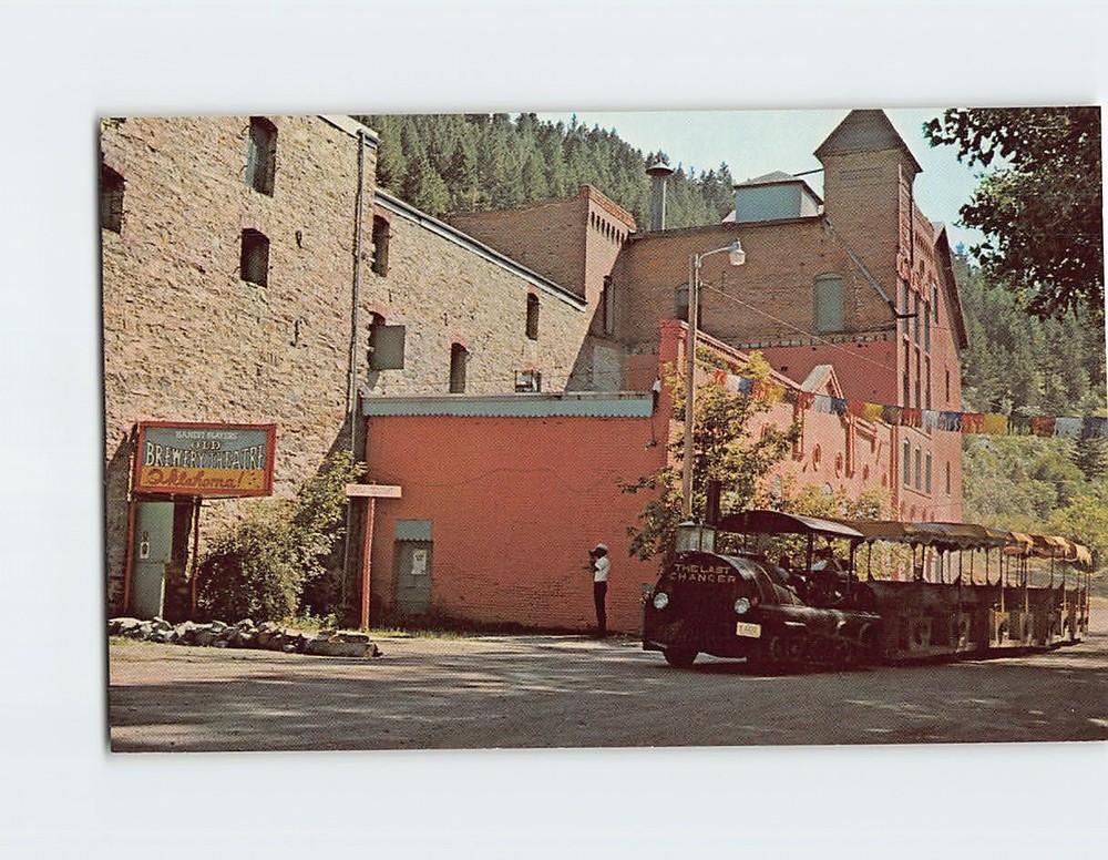 Postcard Old Brewery Helena Montana USA