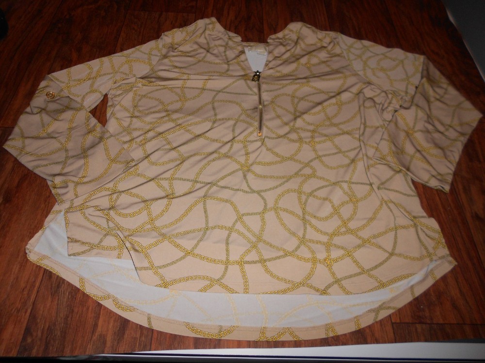 Michael Kors womens shirt size 1X blouse MINT cond 1 X
