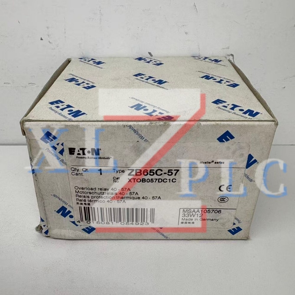 1PCS New Eaton Moeller ZB65C-57 XTOB057DC1C 40-57A Thermal  Overload Relay*