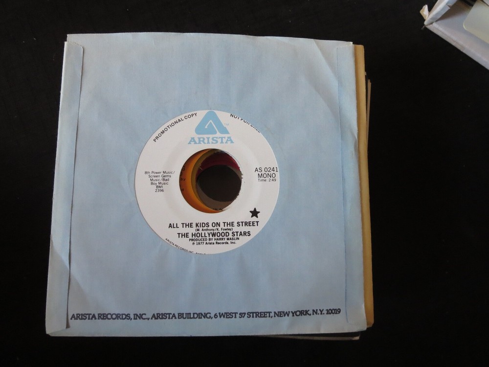 HOLLYWOOD STARS – All Kids On Street PROMO Unplayed Old Stock