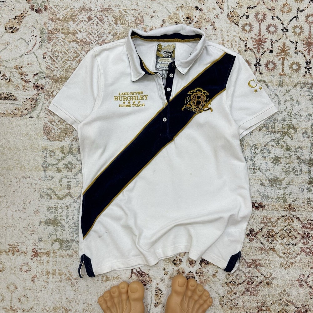 Vintage Polo Land Rover Burghley Grunge Y2K Equestrian Sportswear