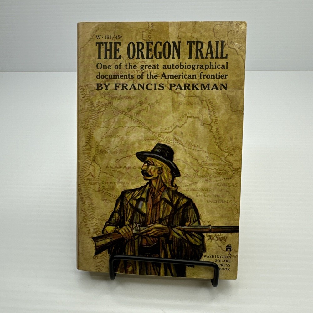 The Oregon Trail Francis Parkman Paperback 1967 Washington Square Press Vintage