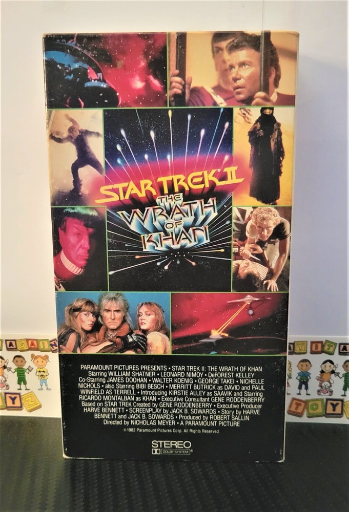 Star Trek II: The Wrath of Khan (VHS, 1996)