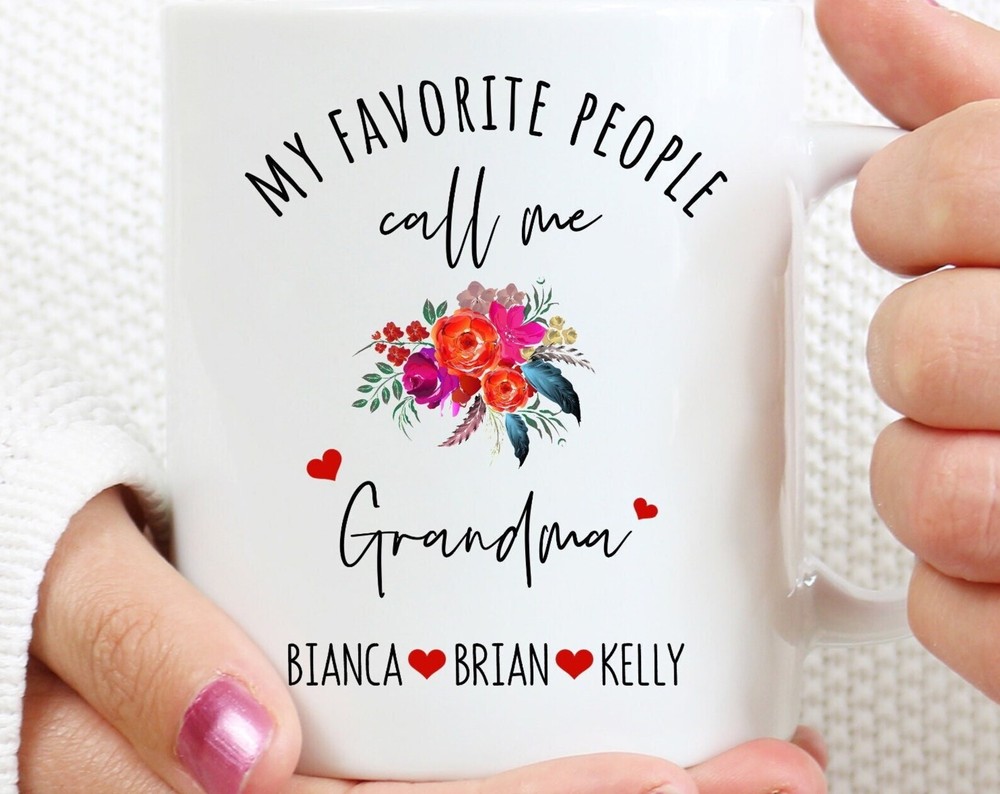 Personalized Grandma Coffee Mug – Thoughtful Gift for Grandmas