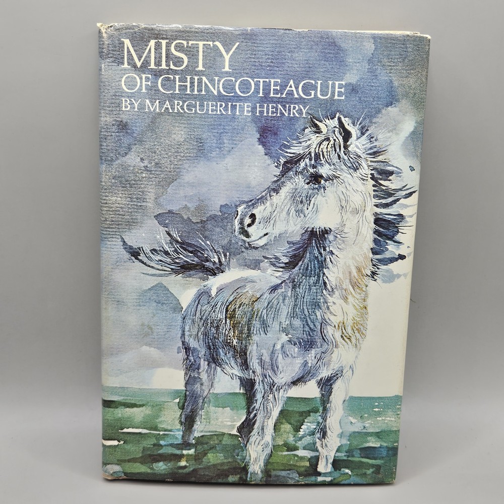 Misty of Chincoteague by Marguerite Henry, 1947, Rand McNally Book Club Edition