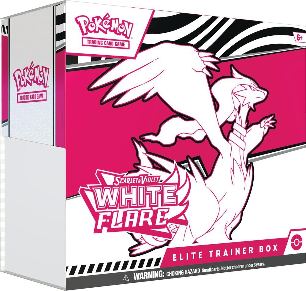 Pokemon TCG Scarlet & Violet White Flare Elite Trainer Box ETB Factory Sealed