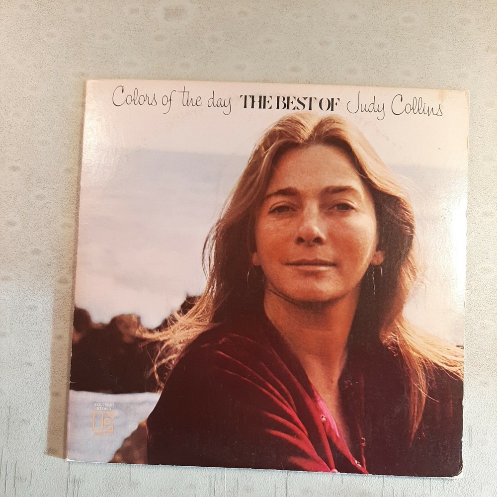 Judy Collins Colors of the Day Best of Judy Collins LP Vinyl 1972 Elektra