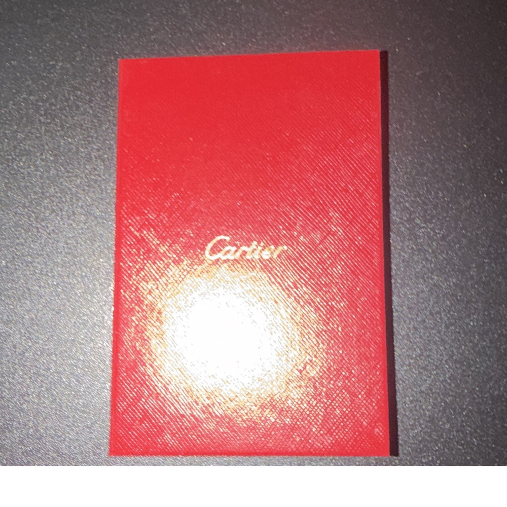 Cartier Red Certificate