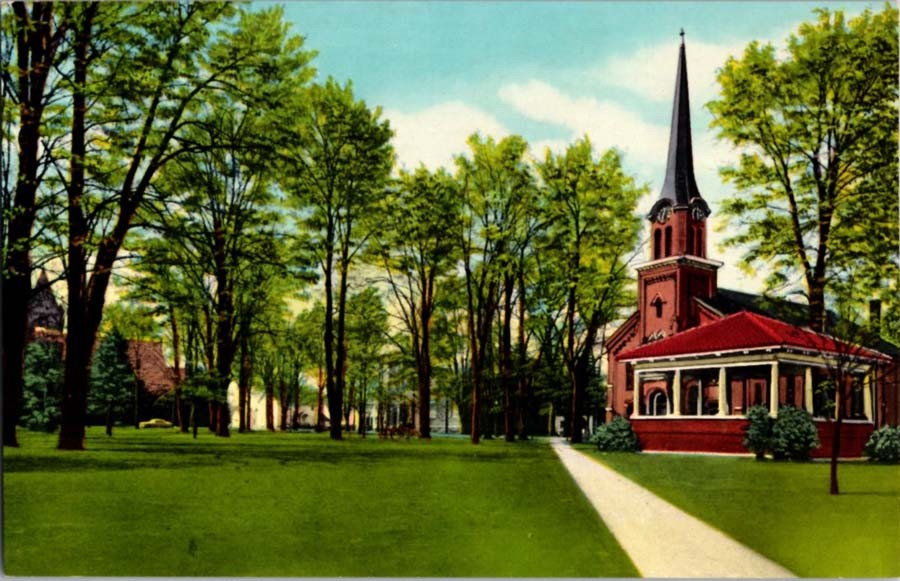 Homer New York NY : CHURCH SCENE m/14 AZ6768