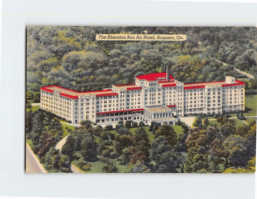 Postcard Sheraton Bon Air Hotel Augusta Georgia USA