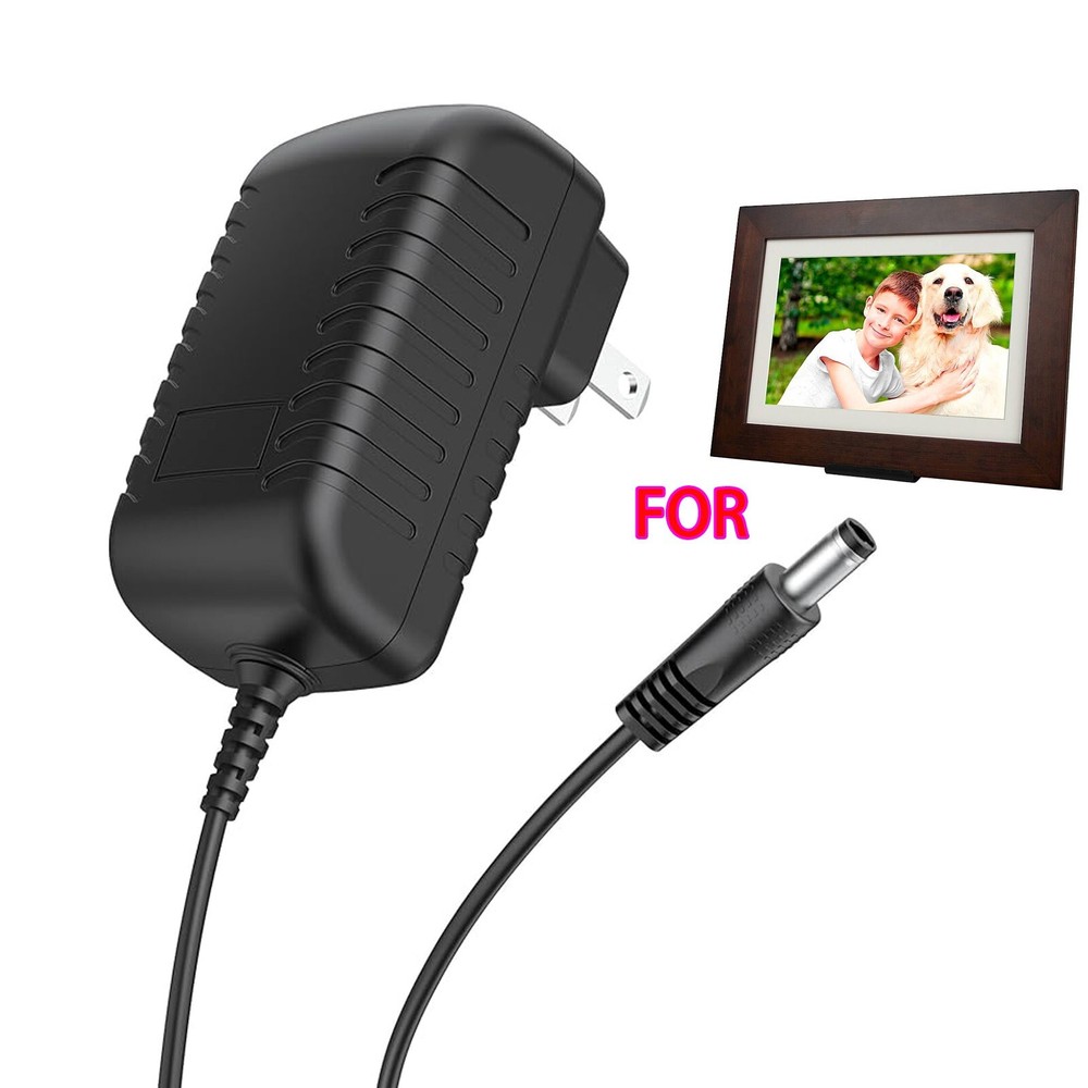 12V AC Power Adapter for Brookstone PhotoShare 8-Inch Smart Digital Frame AH1212-B