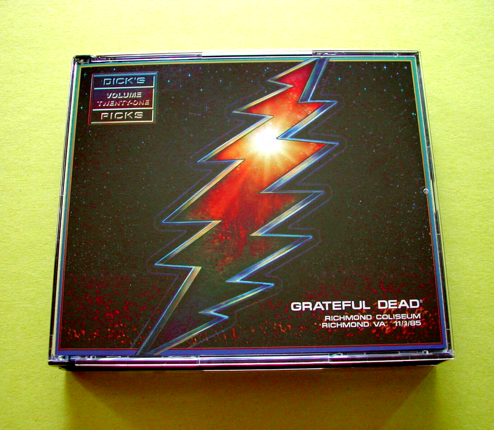 Grateful Dead Dicks Picks Vol 21 3 CD Live Richmond VA 11/1/85 Concert