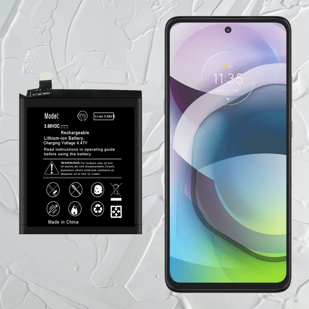 Boosting 5100mAh Extended Slim Internal Battery for Motorola One 5G Ace XT2113-image