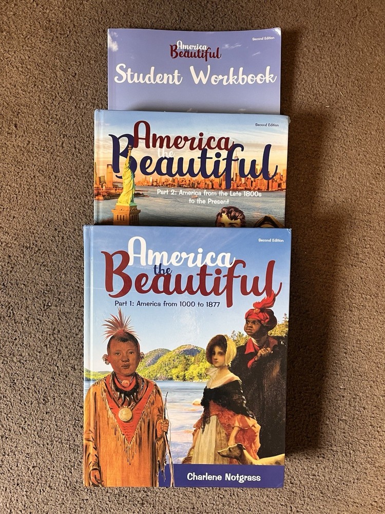 Grade 5-8 America The Beautiful Notgrass History Homeschool Curriculum Christian