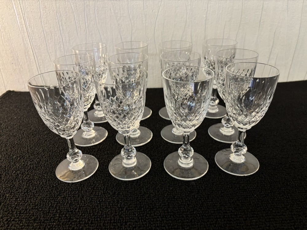 24 White Wine Glasses Model Messine In Saint Louis Crystal (Price Per Unit)