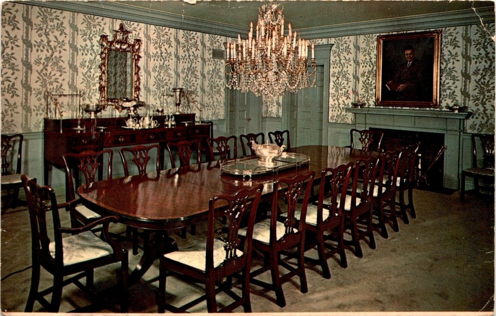 Arkansas Governor's Mansion, Little Rock, Arkansas, Crystal Postcard