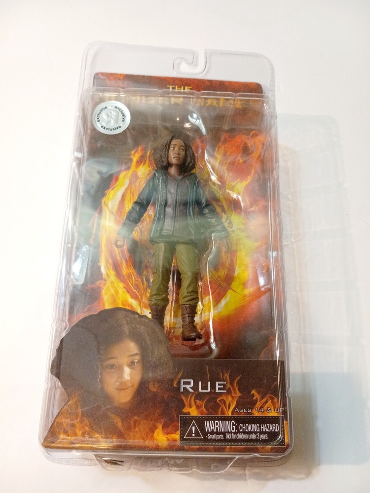 2012 NECA Hunger Games Rue Collectible Action Figure Reel Toys New in Box