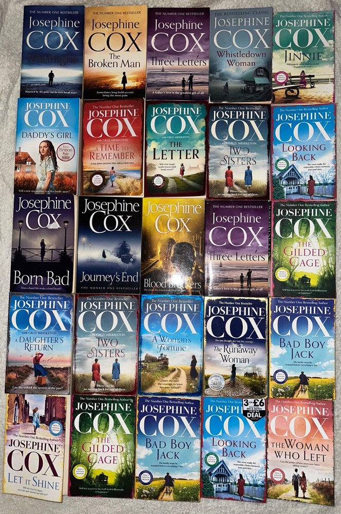 Josephine Cox Book Bundle - Romance, Womens Fiction, Drama, Love, Mystery