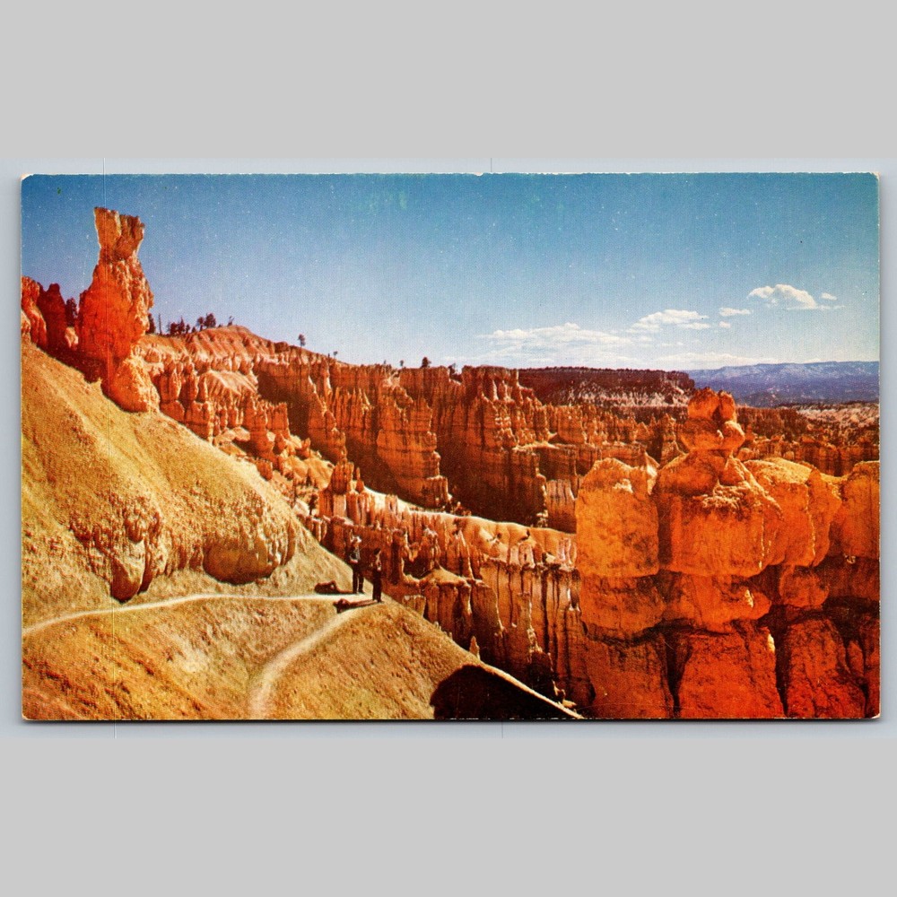 Postcard Switchbacks on Navajo Trail Bryce Canyon National Park Utah