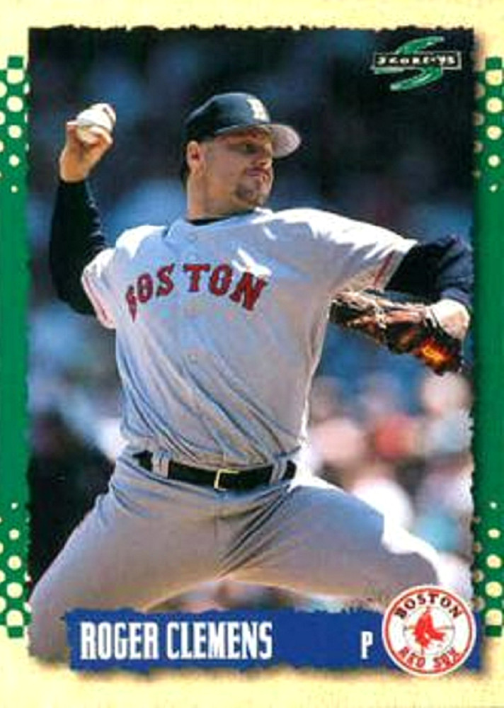 1995 Score #118 Roger Clemens Boston Red Sox