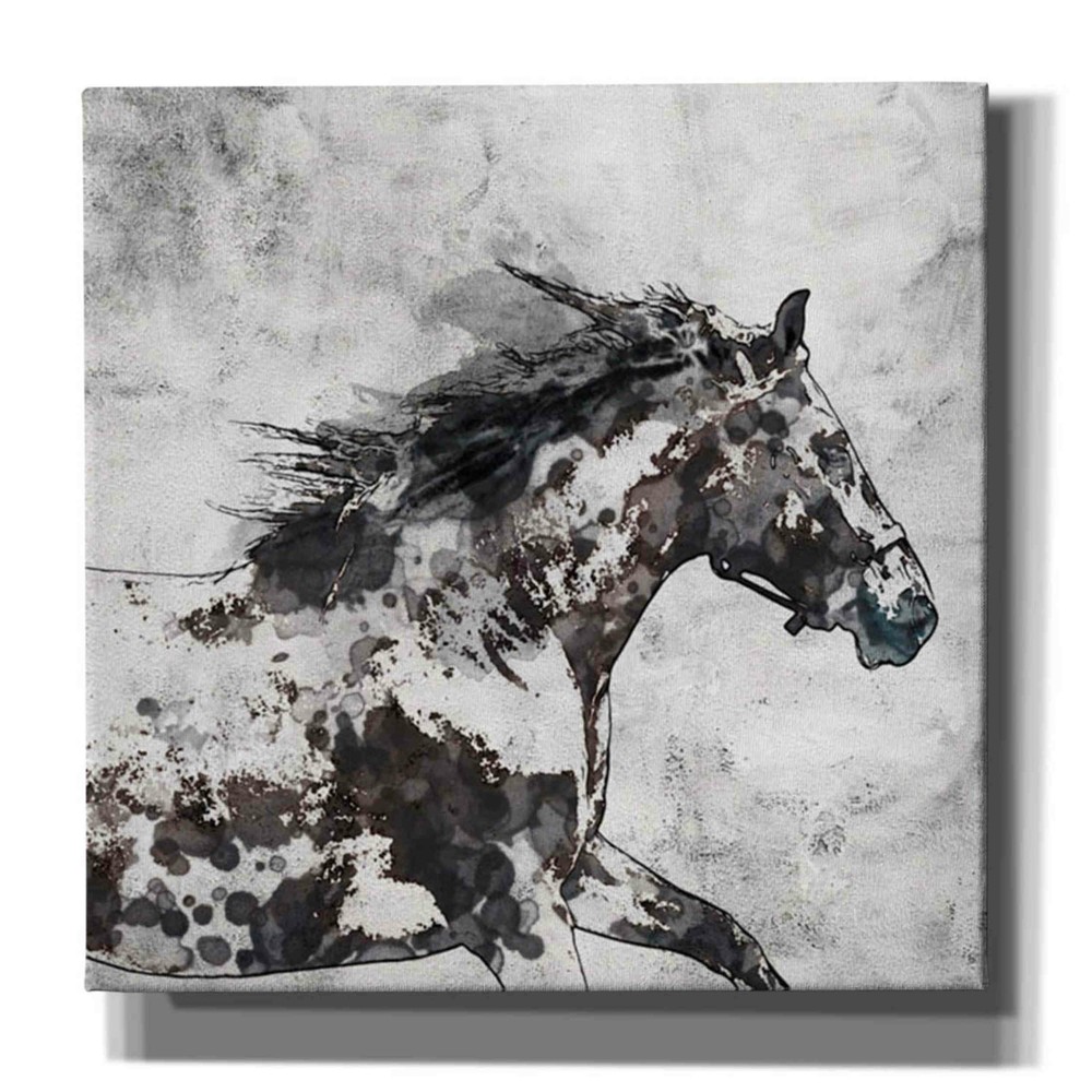 Epic Graffiti 'Bay Horse 4' by Irena Orlov, Giclee Canvas Wall Art
