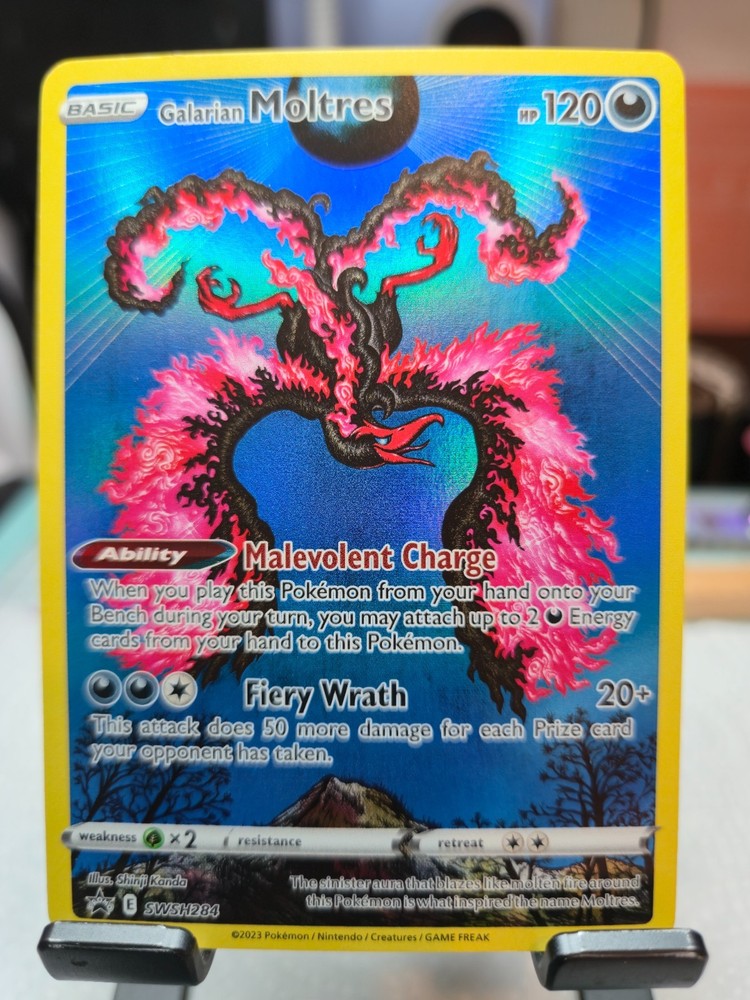Galarian Moltres SWSH284 SWSH: Sword & Shield Promo Cards Holo