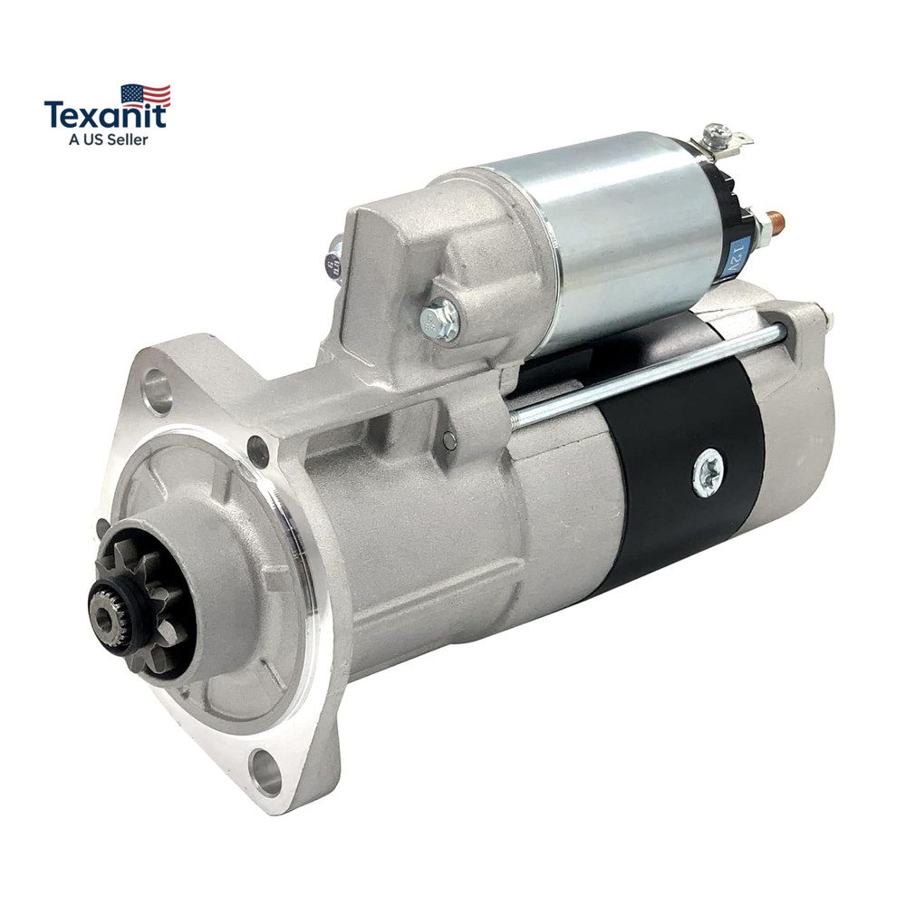 12V 9T Starter Motor 1K012-63010 Compatible with Kubota Tractor M126X M135X M854