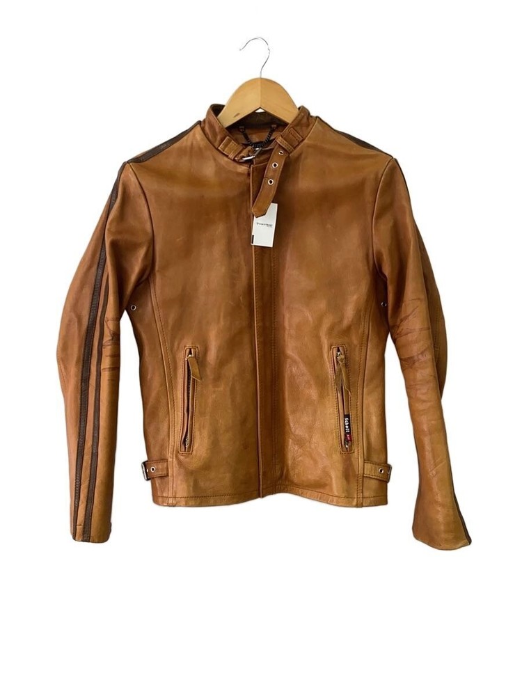Schott Single Riders Jacket/S/Cowhide/Cml/3181017 31901