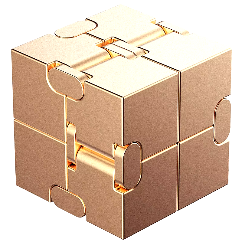 Magic Cube Stress Relief Toy Infinity Cube Portable Educational Toys Decompress