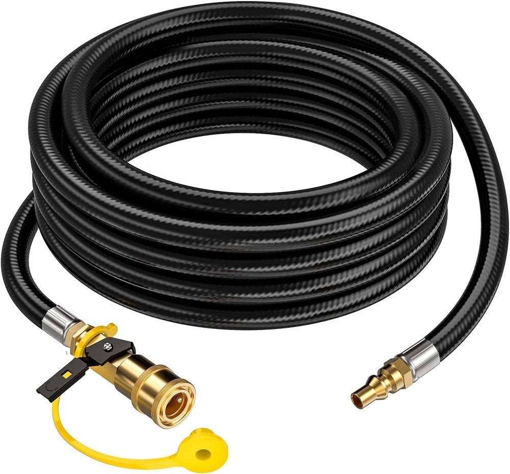 20 FT Quick Connect Propane Hose for RV to Grill RV Propane Quick Connect Hos