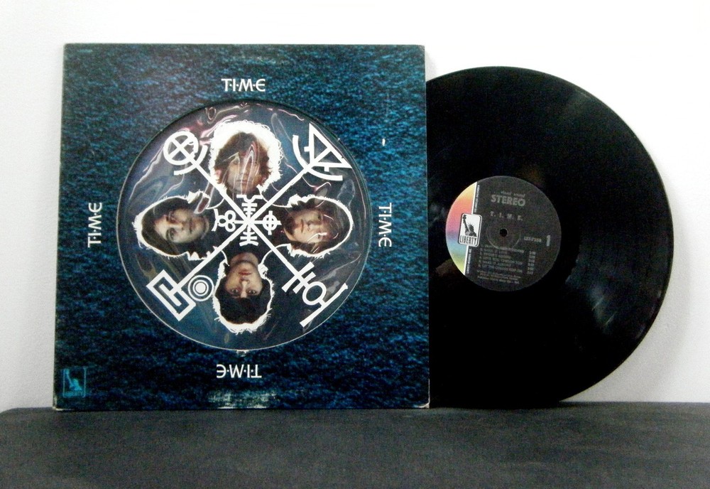 T.I.M.E. LP self titled 1st Album 1968 Liberty  rare psych vinyl
