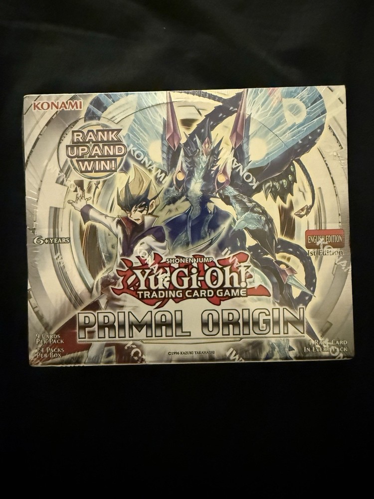 Yu-Gi-Oh! Primal Origin Booster Box 1st Edition Factory Sealed English Edition