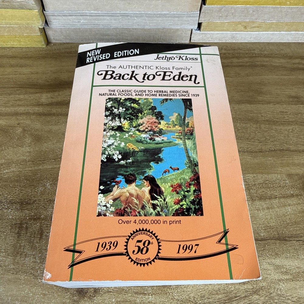 Back To Eden Jethro Kloss 58th Anniversary Edition Revised Paperback