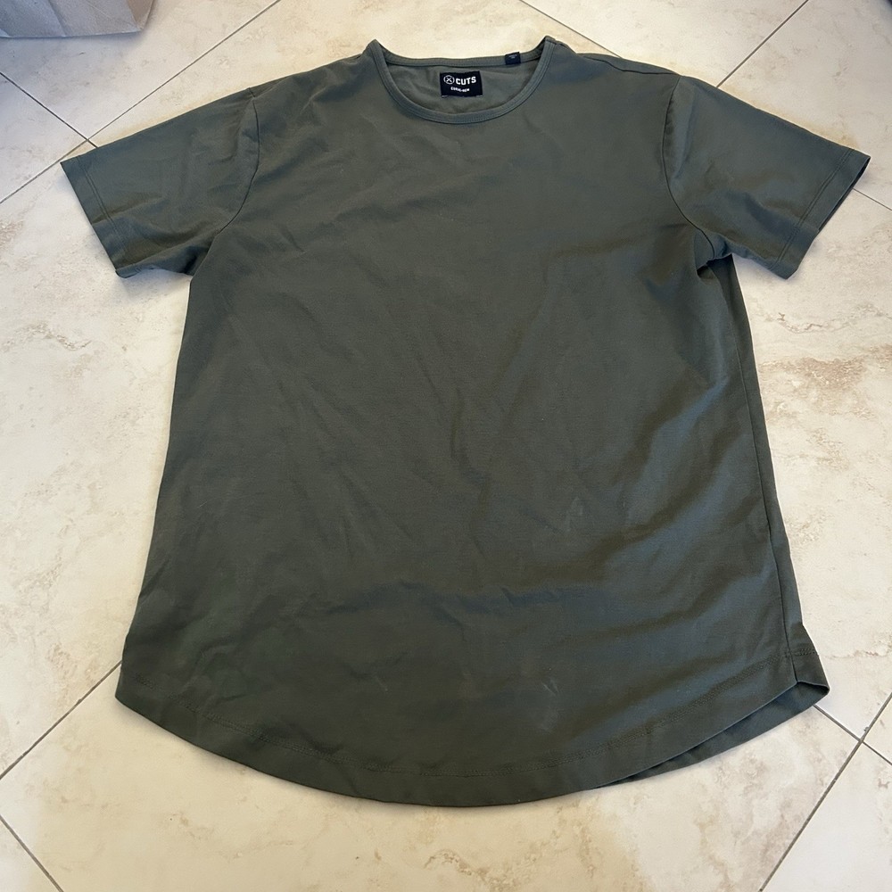 Cuts Clothing Curve Hem SIZE XL Tee Stretch Short Sleeve Pyca Pro