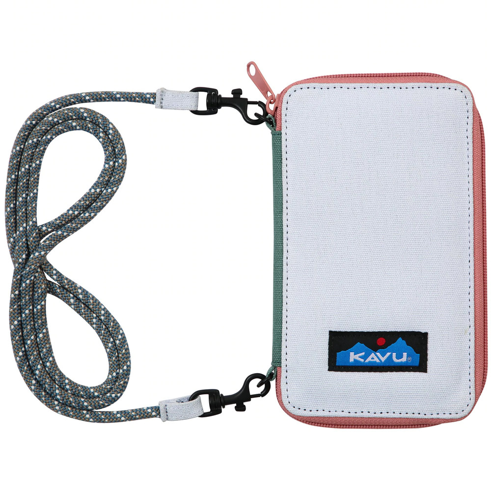 KAVU Go Time Crossbody Wallet ~ Cool Mint