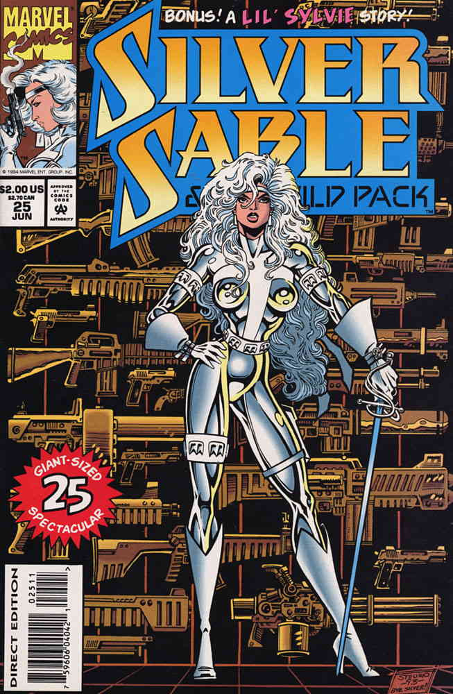 Silver Sable #25 FN; Marvel | Lil Sylvie - we combine shipping