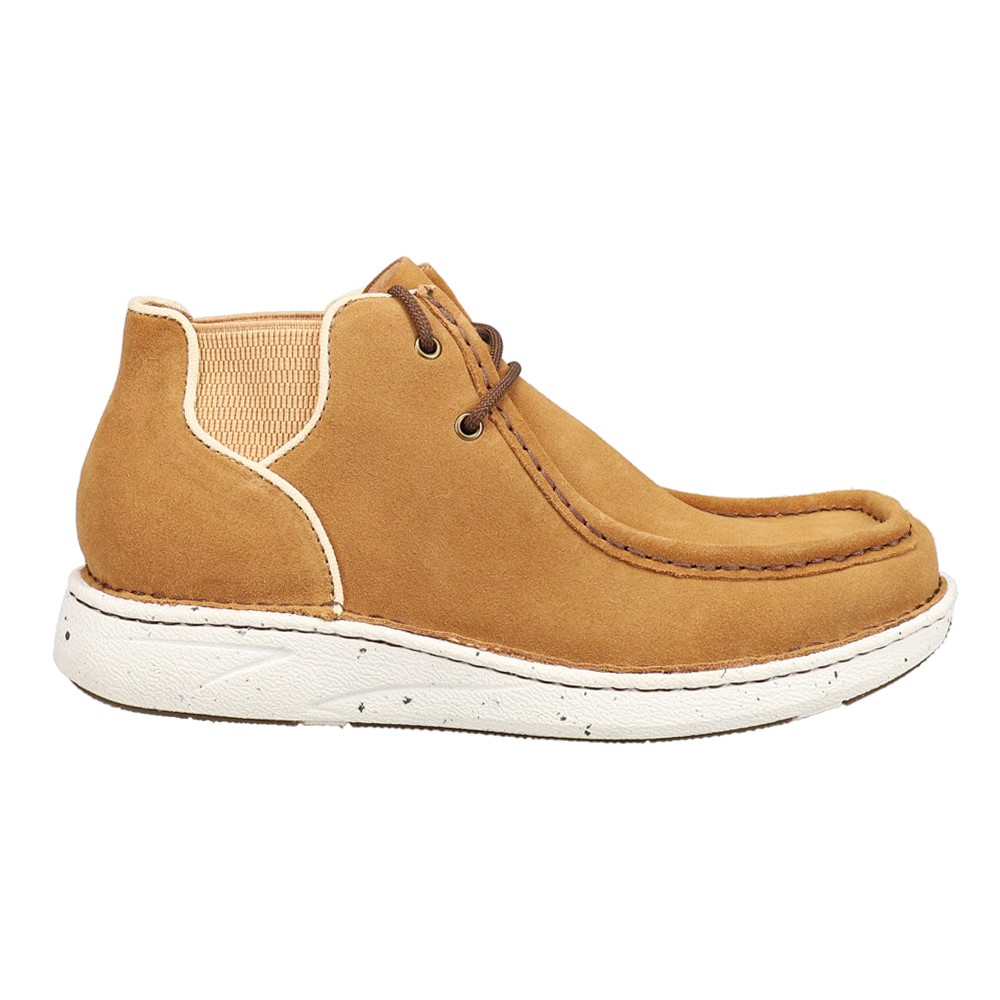 Justin Boots HiCall Moc Toe Chukka Mens Brown Casual Boots JM420