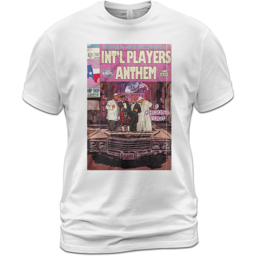 I Choose You UGK Underground Kingz International Players Anthem Rap Hip Hop Tee