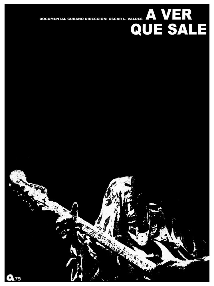 A ver que sale B & W movie Decoration Poster.Graphic Art Interior design. 3396
