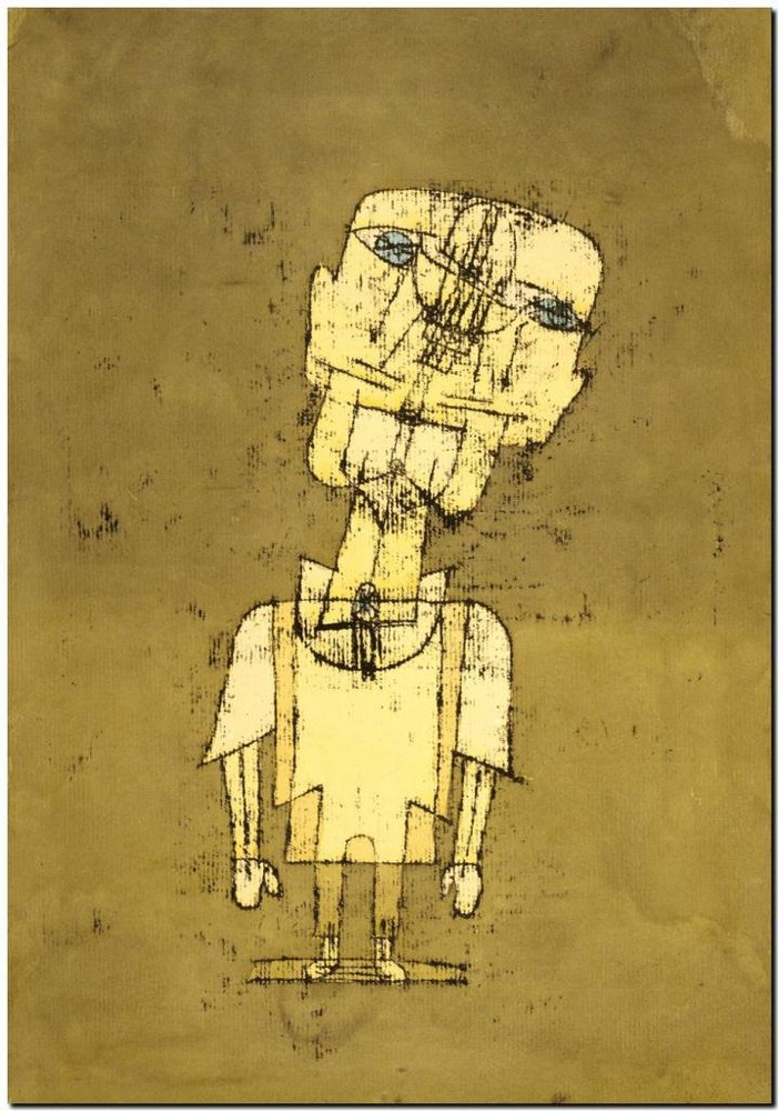 PAUL KLEE ABSTRACT ART Ghost of a Genius *FRAMED* CANVAS PRINT 16
