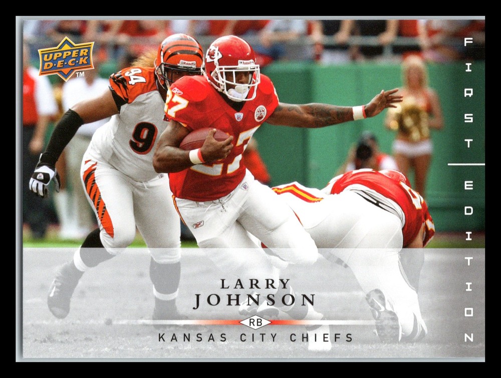 2008 Upper Deck First Edition #75 Larry Johnson Kansas City Chiefs