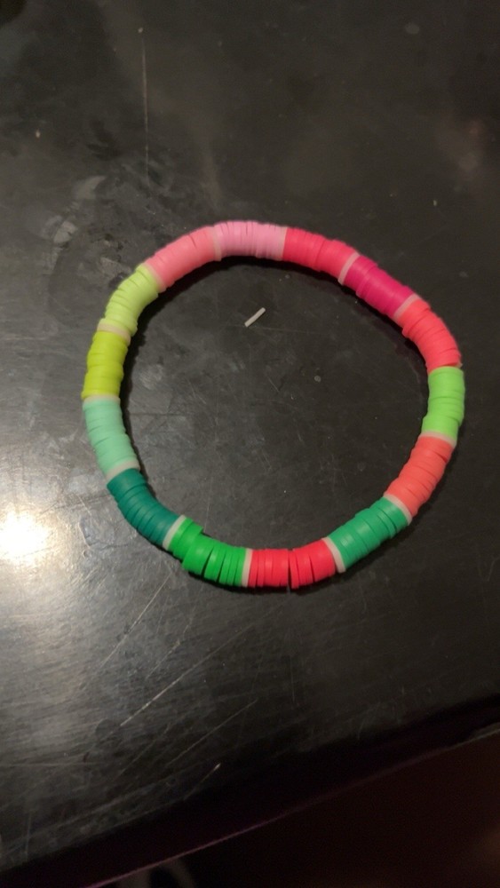 350pc 6mm Flat Round Polymer Clay Spacer Beads for DIY Jewelry Making Craft