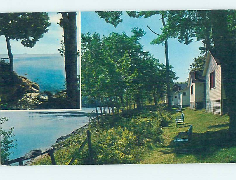 Pre-1980 COTTAGE SCENE Rockland Maine ME c2716
