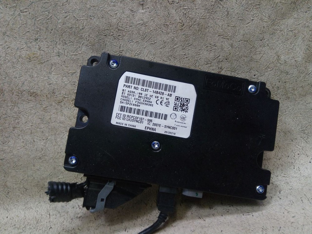 Communication Voice Recognition Sync Module Fits 2012 FORD ESCAPE w191-201360