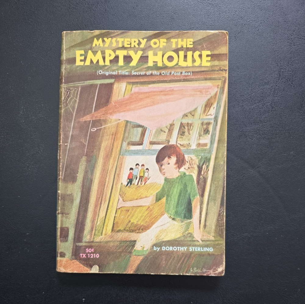 Mystery Of The Empty House by Dorothy Sterling (1968,PB) Scholastic 1st Printing