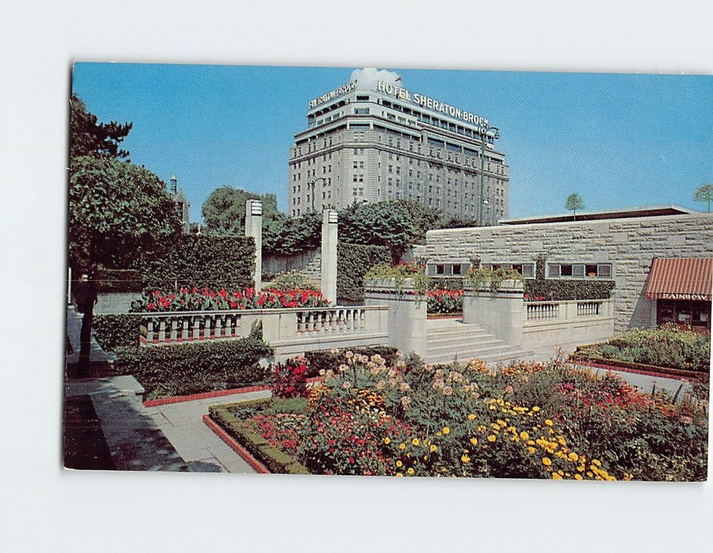 Postcard Sheraton Brock Hotel Niagara Falls Ontario Canada