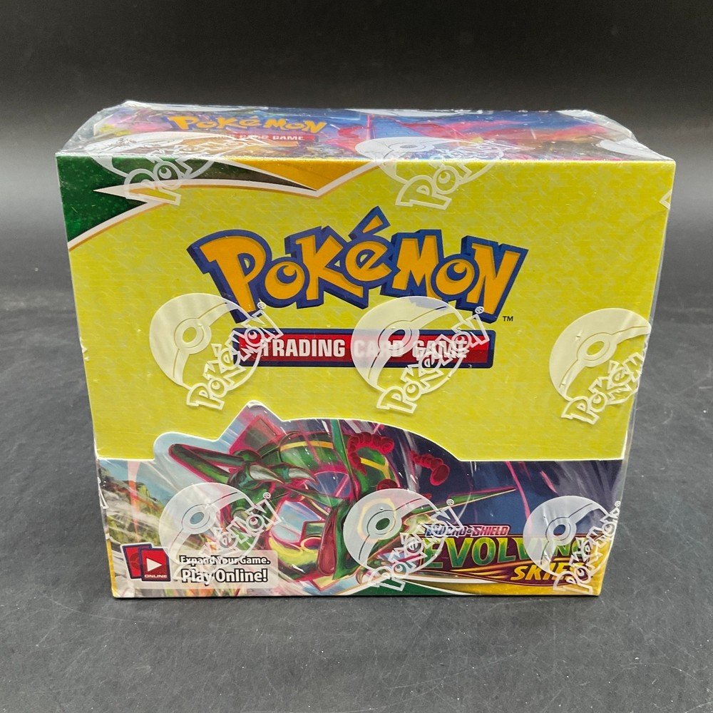 Pokemon TCG Sword & Shield Evolving Skies Booster Box Sealed Auction #4PROBSTEIN123 is actively accepting CONSIGNMENTS !!