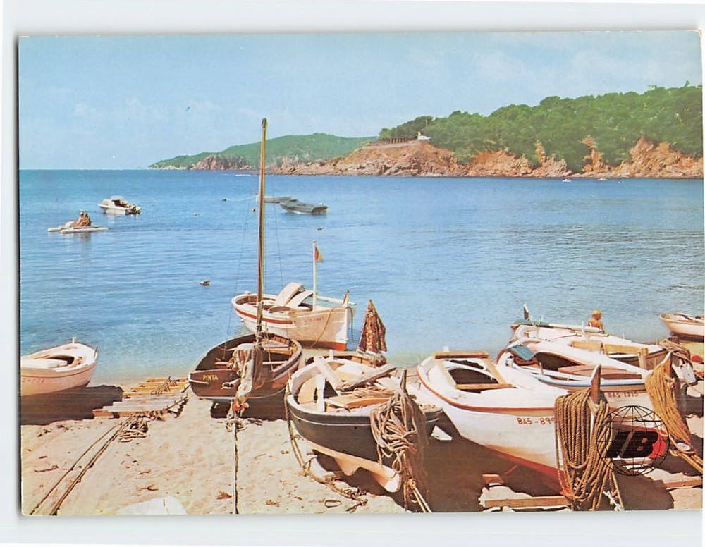 Postcard Costa Brava Barcelona Spain
