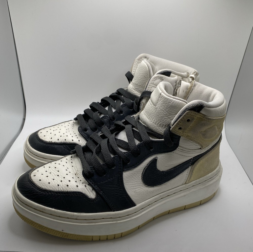 Nike Air Jordan 1 Elevate High Gold Black Sneaker Women’s Shoes Size US 7